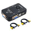KVM USB 2X1 VGA+USB/CABLES PURESONIC