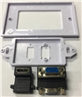 FACE PLATE HDMI + VGA PURESONIC M163R