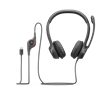 AURICULAR C/MICROFONO H390C LOGITECH USB-C