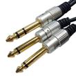 CABLE 6.3ST X 2 6.3MONO HQ PURESONIC 1.5M