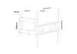 SOPORTE PUR-1540 2 BRAZOS VESA 400X400 40-50"