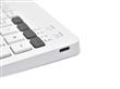 TECLADO BLUETOOTH NSKB58B RECARGABLE NISUTA BLANC