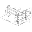 SOPORTE LED CMW-363 32-55" 1 BRAZO h/35gs  400X400