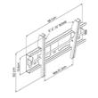 SOPORTE LCD C/INCLINACION 40-55" CMW-550T