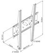 SOPORTE LCD PLAW-3250 VERTICAL 75kgs