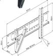 SOPORTE LCD PLAW-2000 42" a 80"  C/INCLINAC UNIVER