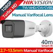 CAMARA 2CE19D0T-VFIT3F VARIFOCAL 2MP HIKVISION