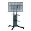 STAND LCD PLAB-1031 C/ESTANTE  C/RUEDAS HASTA 55"