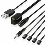 KIT REPETIDOR IR TX/RX X 4IR A1216B