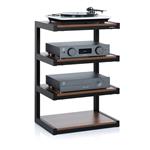 MUEBLE HI-FI ESSE  BLACK/WALNUT NORSTONE