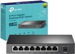 SWITCH  8P GIGABIT 4PORT POE SG1008P 64W