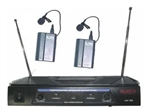 MICROFONO INALAMB UHF-230  DOBLE CORBATERO