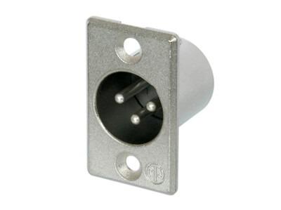 XLR-3 NEUTRIK MACHO CHASIS NC3MP