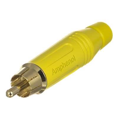 RCA MACHO AMARILLO ACPR-YEL AMPHENOL