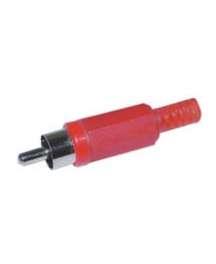 RCA MACHO PLAST ROJA