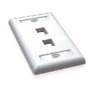 TAPA DOBLE P/RJ45 UL