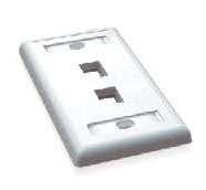 FACE PLATE DOBLE P/RJ45 UL