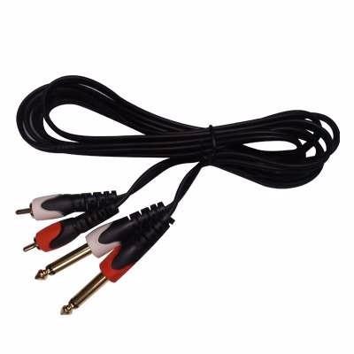 CABLE 2 PLUG M X 2 RCA 2MTS PURESONIC