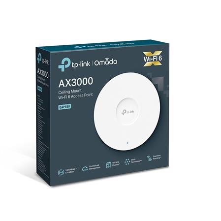 ACCES POINT EAP650 TP LINK WIFI 6 OMADA GIGABIT