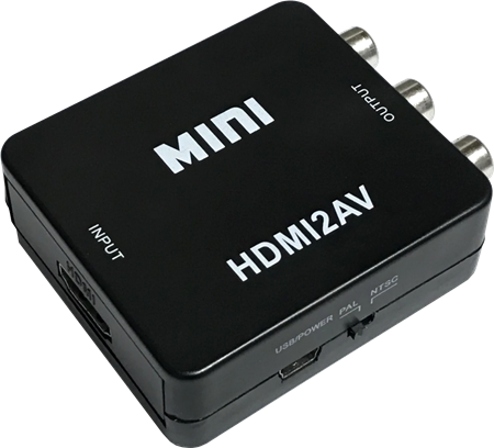 CONVERSOR HDMI A VIDEO RCA