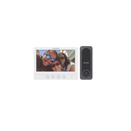 PORTERO VISOR  7" COLOR DS-KIS212 HIKVISION