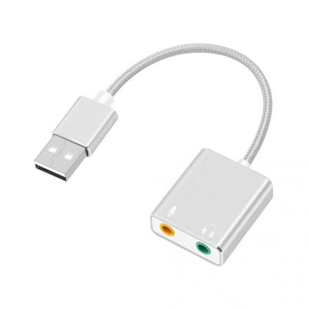 ADAPT.USB A AUDIO ANALOGO MIC+AURIC PURESONIC UAC2