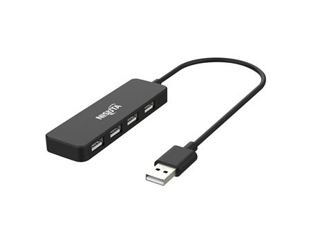 HUB USB 4PUERTOS 2.0 NISUTA UH0420