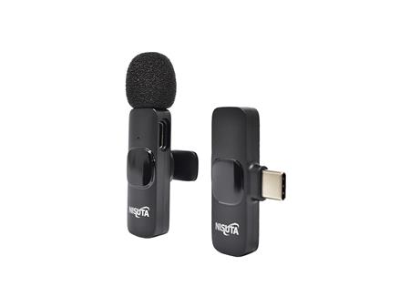 MICROFONO INALAMBRICO USB-C CELULAR NISUTA MICW1