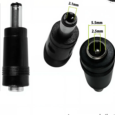 ADAPTADOR PLUG HUECO 2.5MM A 2.1MM