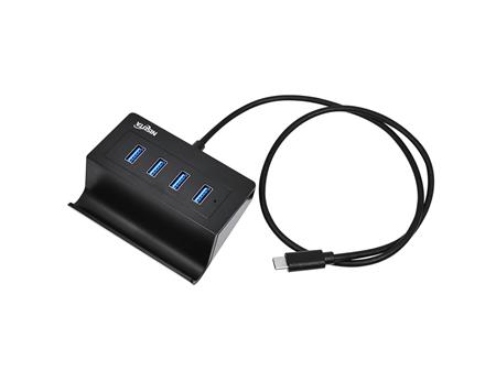 HUB USB-C A 4 PUERTOS USB 3.0 UH0433C NISUTA