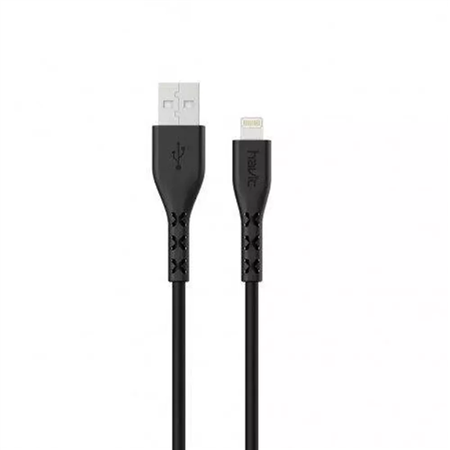 CABLE LIGHTNING  USB 2.0A 1MT HAVIT H66 IPHONE IPA