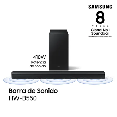 BARRA SONIDO SAMSUNG HW-B550 SUBWOOFER INALAMBRICO