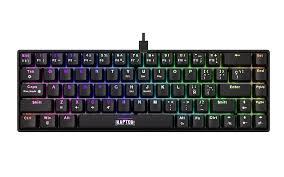 TECLADO MECANICO RAPTOR M68 GAMER LED