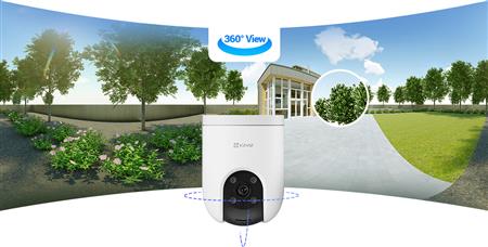 CAMARA WIFI H8C 2K 3MP EXTEIROR DOMO EZVIZ