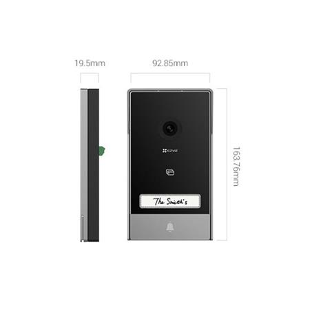 VIDEO PORTERO HP7 PANTALLA 7" TACTIL WIFI EZVIZ