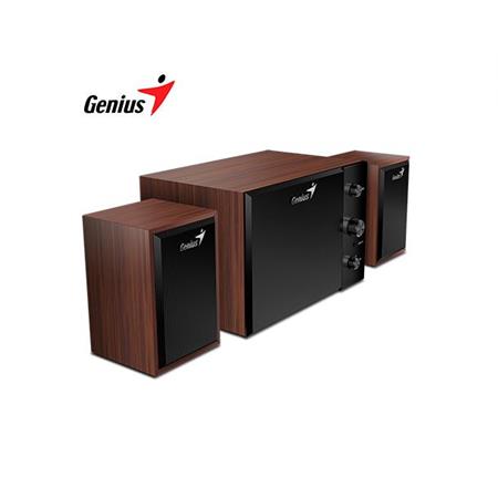 PARLANTE MADERA 350 GENIUS SW-2.1 SUBWOOFER