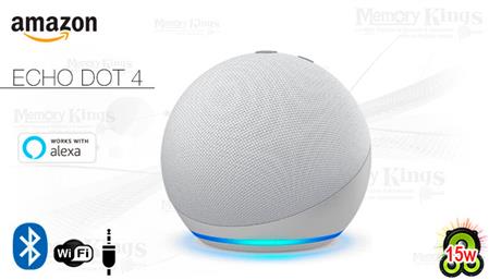 ALEXA ECHO DOT 4 BLANCO AMAZON
