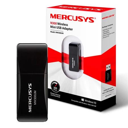 RECEPTOR USB WIFI MW300UM MERCUSYS