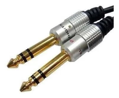 CABLE PLUG 6.3 STEREO M/M 2M HQ PURESONIC