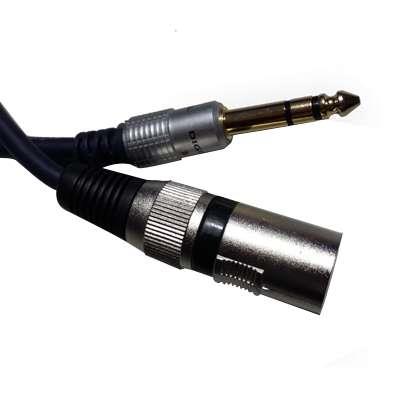 CABLE XLR M A PLUG 6.3 ST 5M PURESONIC