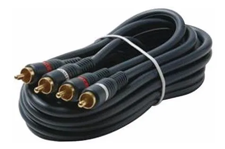 CABLE 2RCA X 2RCA 3MTS REFORZ