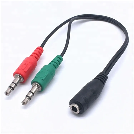 CABLE RCA 2 MACHO A 3.5 HEMBRA DM