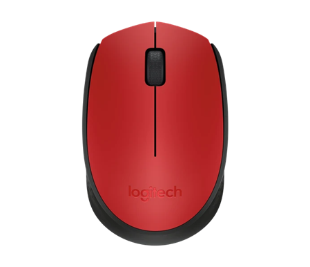 MOUSE INAL.M170 LOGITECH ROJO