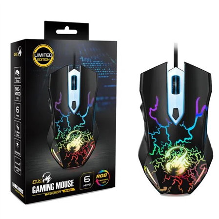 MOUSE GAMER SCORPION SPEAR RGB GX GENIUS