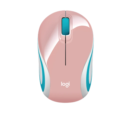 MOUSE INALAMBRICO M187 ROSA LOGITECH