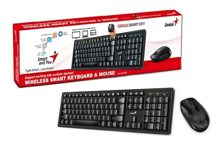 KIT MOUSE TECLADO INAL KM8100 GENIUS