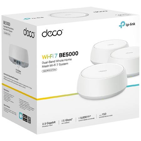DECO MESH BE25 WIFI7 BE5000 TPLINK PACK X3