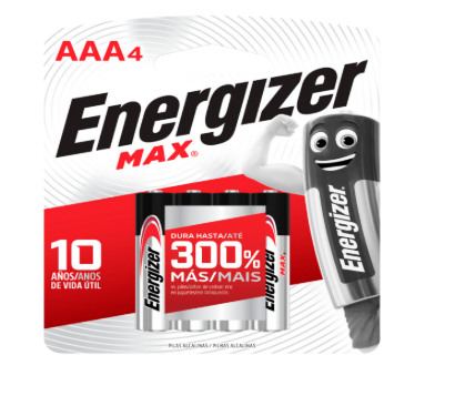 PILA AAA ENERGIZER X4