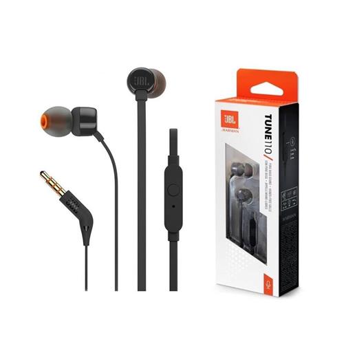 AURICULAR JBL T110 IN EAR NEGRO - TodoVision