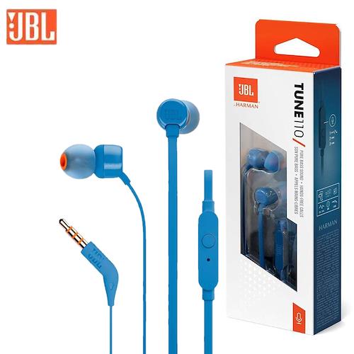 AURICULAR JBL T110 IN EAR AZUL TodoVision